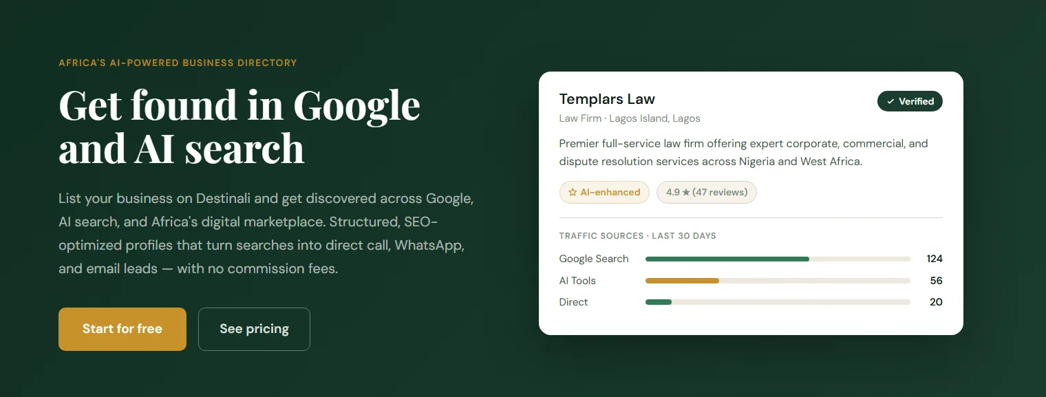 Business Directory in Nigeria for Local SEO